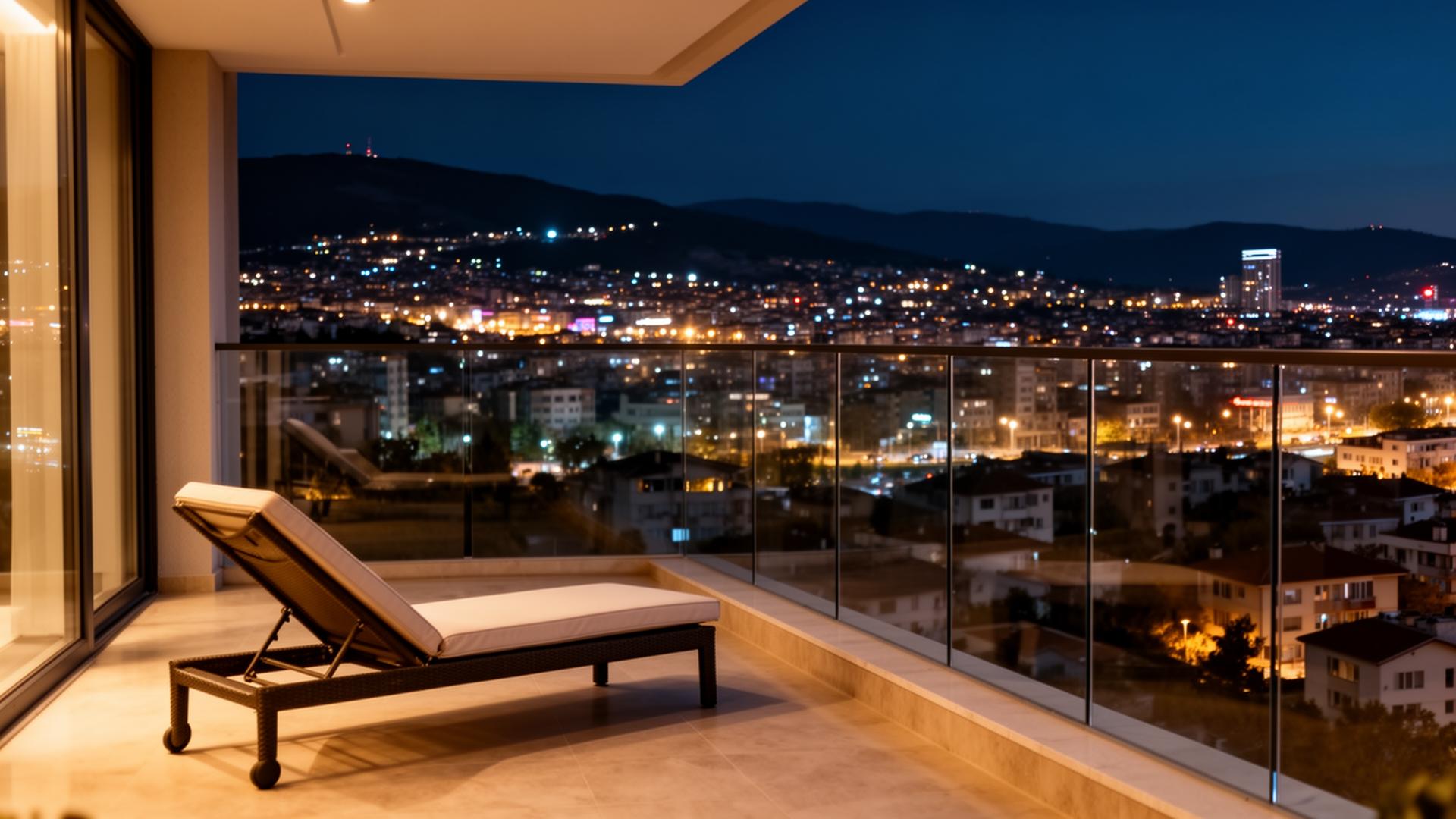 A private terrace