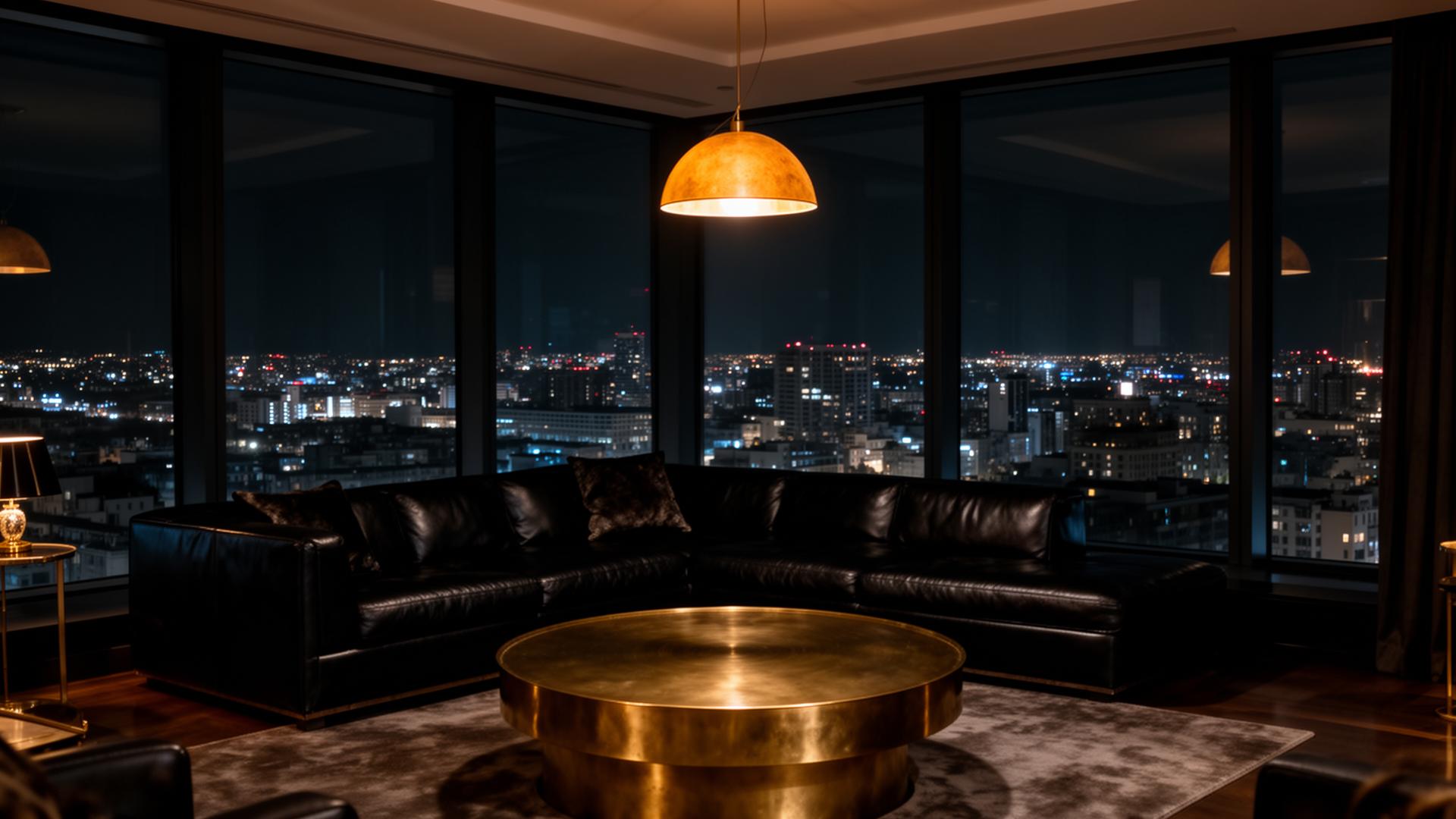 Wake up above the city lights